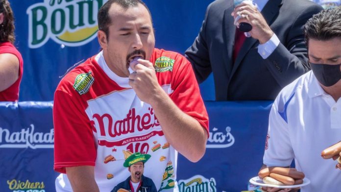 Nathan's Hot Dog Eating Contest cheating