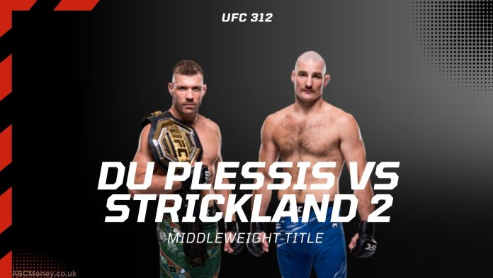 UFC 312 LIVE : Du Plessis vs Strickland 2